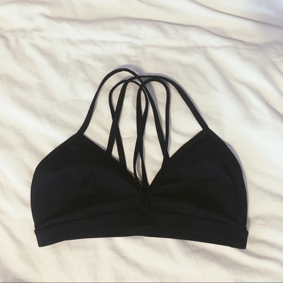 Forever 21 Other - FOREVER 21 - Strappy Sports Bra - Black - M
